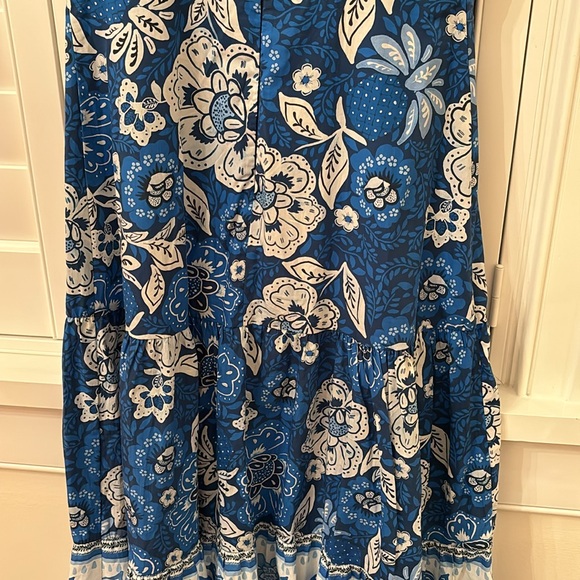 blue full of flowers farm rio dress! - Picture 7 of 8